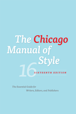 CLICK on the image to buy "The Chicago Manual of Style" from Amazon